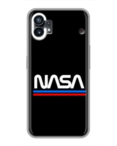 Чехол для Xiaomi Poco C81x с картинкой «NASA — классика Red Blue» Чехол для Xiaomi Poco C81x с картинкой «NASA — классика Red Blue»