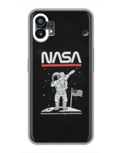 Чехол для Xiaomi Poco C81x с картинкой «NASA — шагаем по Луне» Чехол для Xiaomi Poco C81x с картинкой «NASA — шагаем по Луне»