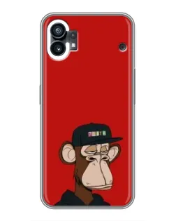 Чохол для Xiaomi Poco C81x з картинкою «Bored Ape — червоний фон» Чохол для Xiaomi Poco C81x з картинкою «Bored Ape — червоний фон»