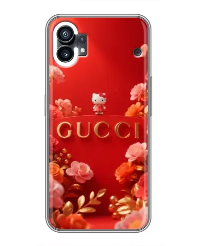 Чехол для Xiaomi Poco C81x с картинкой «Gucci — золотой сад»