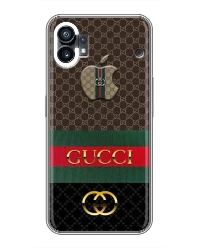 Чехол для Xiaomi Poco C81x с картинкой «Gucci — брендированный десерт»