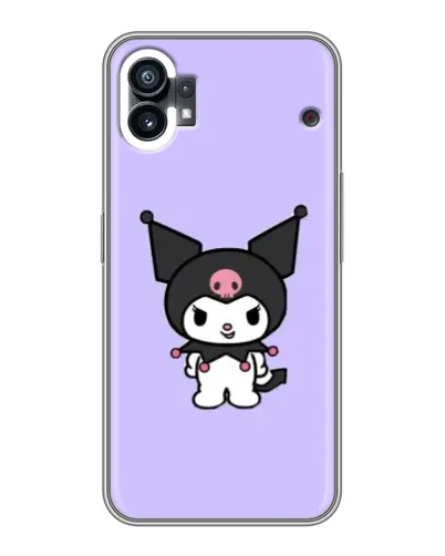 Чехол для Xiaomi Poco C81x с картинкой «Kuromi — нежный фиолетовый»