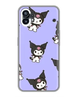 Чехол для Xiaomi Poco C81x с картинкой «Паттерн с Kuromi» Чехол для Xiaomi Poco C81x с картинкой «Паттерн с Kuromi»