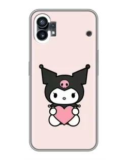 Чехол для Xiaomi Poco C81x с картинкой «Kuromi и сердце» Чехол для Xiaomi Poco C81x с картинкой «Kuromi и сердце»