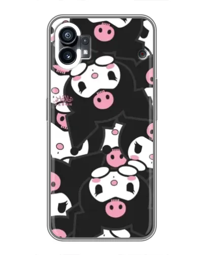 Чехол для Xiaomi Poco C81x с картинкой «Паттерн голов Куроми»