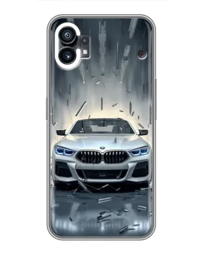 Чехол для Xiaomi Poco C81x с картинкой «BMW в свете фар»