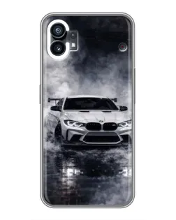 Чехол для Xiaomi Poco C81x с картинкой «BMW сквозь туман» Чехол для Xiaomi Poco C81x с картинкой «BMW сквозь туман»