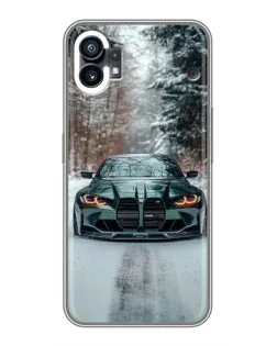 Чехол для Xiaomi Poco C81x с картинкой «BMW в зимнем лесу» Чехол для Xiaomi Poco C81x с картинкой «BMW в зимнем лесу»