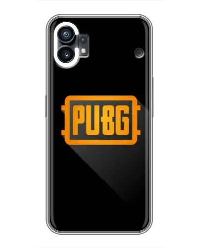 Чехол для Xiaomi Poco C81x с картинкой «PUBG — рамка лого»