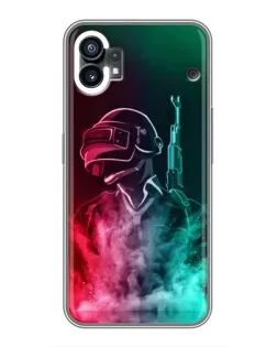 Чехол для Xiaomi Poco C81x с картинкой «PUBG — огненный воин» Чехол для Xiaomi Poco C81x с картинкой «PUBG — огненный воин»