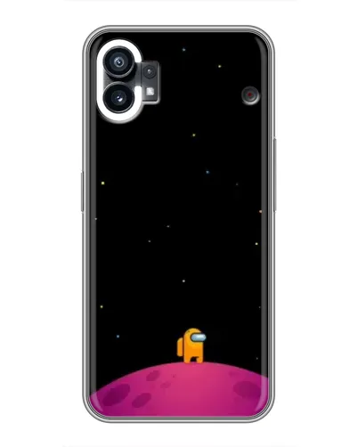 Чехол для Xiaomi Poco C81x с картинкой «Одинокий герой на планете»