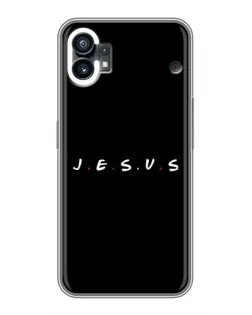 Чехол для Xiaomi Poco C81x с картинкой «Точки веры J.E.S.U.S.»