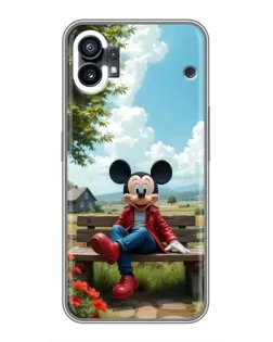 Чехол для Xiaomi Poco C81x с картинкой «Микки на скамейке» Чехол для Xiaomi Poco C81x с картинкой «Микки на скамейке»