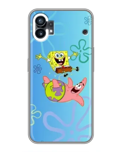 Чехол для Xiaomi Poco C81x с картинкой «Спанч Боб и Патрик» Чехол для Xiaomi Poco C81x с картинкой «Спанч Боб и Патрик»