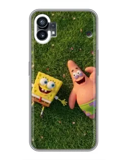 Чехол для Xiaomi Poco C81x с картинкой «Друзья на лужайке» Чехол для Xiaomi Poco C81x с картинкой «Друзья на лужайке»
