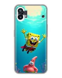 Чехол для Xiaomi Poco C81x с картинкой «Спанч Боб под водой» Чехол для Xiaomi Poco C81x с картинкой «Спанч Боб под водой»