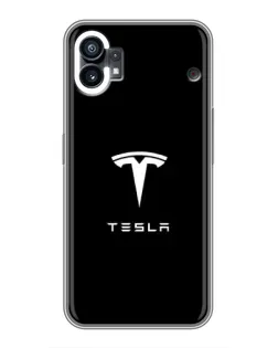 Чехол для Xiaomi Poco C81x с картинкой «Tesla White Logo» Чехол для Xiaomi Poco C81x с картинкой «Tesla White Logo»