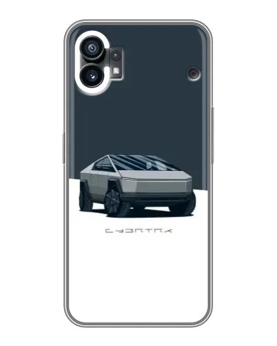 Чехол для Xiaomi Poco C81x с картинкой «Серебристый Cybertruck Tesla» Чехол для Xiaomi Poco C81x с картинкой «Серебристый Cybertruck Tesla»