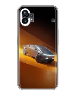 Чехол для Xiaomi Poco C81x с картинкой «Cybertruck в пустыне» Чехол для Xiaomi Poco C81x с картинкой «Cybertruck в пустыне»