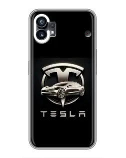 Чехол для Xiaomi Poco C81x с картинкой «Tesla — серебристое авто» Чехол для Xiaomi Poco C81x с картинкой «Tesla — серебристое авто»