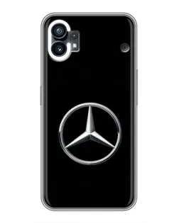 Чехол для Xiaomi Poco C81x с картинкой «Mercedes классический лого»