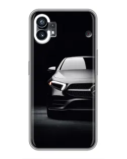 Чехол для Xiaomi Poco C81x с картинкой «Свет фар Mercedes»