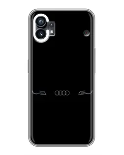 Чехол для Xiaomi Poco C81x с картинкой «Audi — световой подпись» Чехол для Xiaomi Poco C81x с картинкой «Audi — световой подпись»