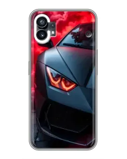 Чехол для Xiaomi Poco C81x с картинкой «Lamborghini красное сияние» Чехол для Xiaomi Poco C81x с картинкой «Lamborghini красное сияние»