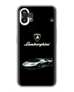 Чехол для Xiaomi Poco C81x с картинкой «Логотип Lamborghini классика»