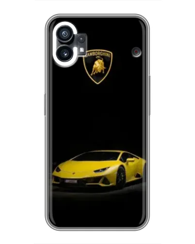 Чехол для Xiaomi Poco C81x с картинкой «Lamborghini желтый акцент» Чехол для Xiaomi Poco C81x с картинкой «Lamborghini желтый акцент»