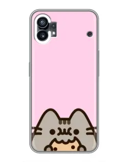 Чехол для Xiaomi Poco C81x с картинкой «Pusheen и печенье» Чехол для Xiaomi Poco C81x с картинкой «Pusheen и печенье»