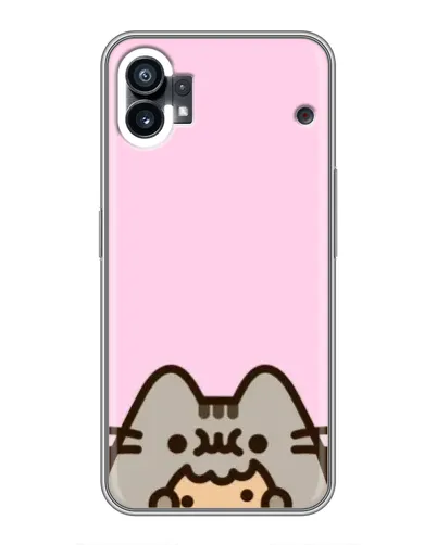 Чохол для Xiaomi Poco C81x з картинкою «Pusheen та печиво» Чохол для Xiaomi Poco C81x з картинкою «Pusheen та печиво»