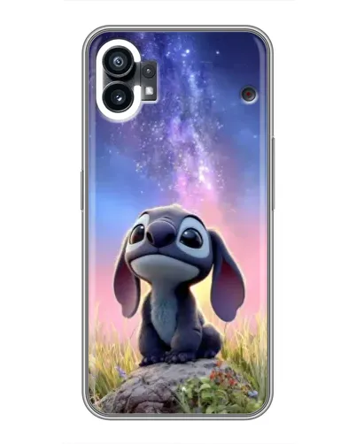 Чехол для Xiaomi Poco C81x с картинкой «Стич на рассвете»