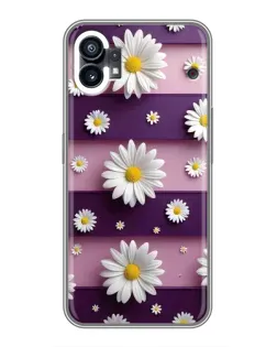 Чехол для Xiaomi Poco C81x с картинкой «Ромашки на фиолетовом» Чехол для Xiaomi Poco C81x с картинкой «Ромашки на фиолетовом»
