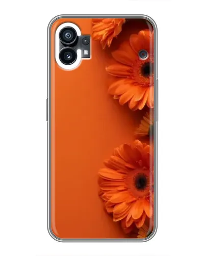 Чехол для Xiaomi Poco C81x с картинкой «Оранжевые герберы» Чехол для Xiaomi Poco C81x с картинкой «Оранжевые герберы»
