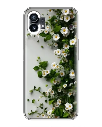 Чехол для Xiaomi Poco C81x с картинкой «Ветка мелких белых цветов» Чехол для Xiaomi Poco C81x с картинкой «Ветка мелких белых цветов»