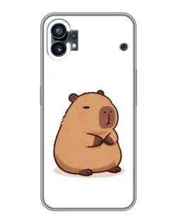 Чехол для Xiaomi Poco C81x с картинкой «Толстенькая капибара»