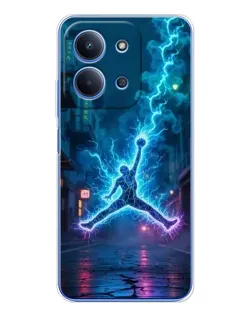 Чехол для Xiaomi Poco C85 с картинкой «Jordan Gold Jumpman» Чехол для Xiaomi Poco C85 с картинкой «Jordan Gold Jumpman»