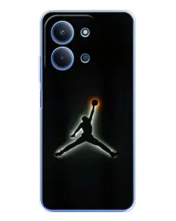 Чехол для Xiaomi Poco C85 с картинкой «Jordan Gradient Logo» Чехол для Xiaomi Poco C85 с картинкой «Jordan Gradient Logo»