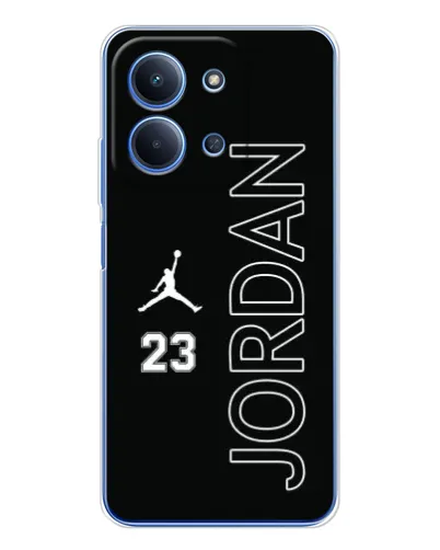 Чехол для Xiaomi Poco C85 с картинкой «Jordan Vertical»