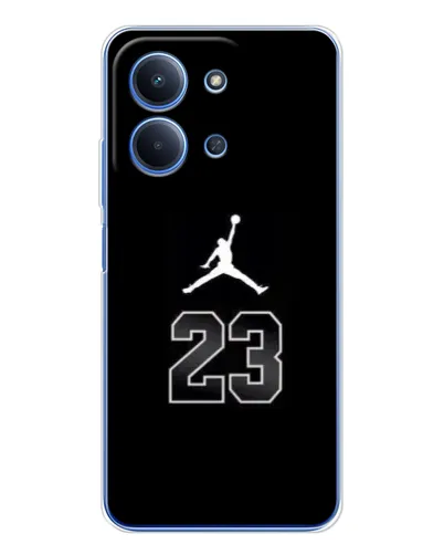Чехол для Xiaomi Poco C85 с картинкой «Jordan Flight 23»