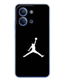 Чехол для Xiaomi Poco C85 с картинкой «Jordan Silhouette» Чехол для Xiaomi Poco C85 с картинкой «Jordan Silhouette»