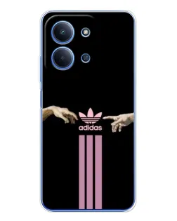 Чехол для Xiaomi Poco C85 с картинкой «Adidas Hands» Чехол для Xiaomi Poco C85 с картинкой «Adidas Hands»