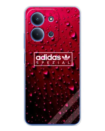 Чехол для Xiaomi Poco C85 с картинкой «Adidas Gold Marble»