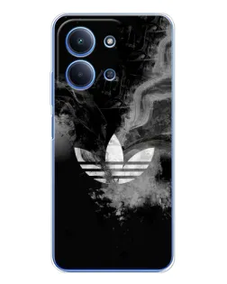 Чехол для Xiaomi Poco C85 с картинкой «Абстрактный дым Adidas» Чехол для Xiaomi Poco C85 с картинкой «Абстрактный дым Adidas»