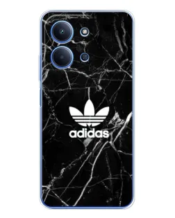 Чехол для Xiaomi Poco C85 с картинкой «Белый мрамор Adidas» Чехол для Xiaomi Poco C85 с картинкой «Белый мрамор Adidas»