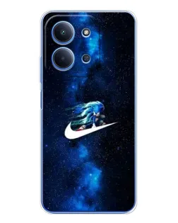 Чохол для Xiaomi Poco C85 з картинкою «Зірковий шлях Nike»