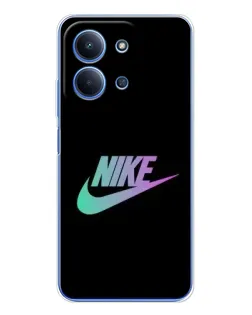 Чохол для Xiaomi Poco C85 з картинкою «Nike — міська ніч»