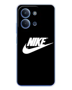 Чохол для Xiaomi Poco C85 з картинкою «Мазки фарби Nike»