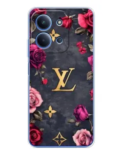 Чехол для Xiaomi Poco C85 с картинкой «Цветочный Louis Vuitton» Чехол для Xiaomi Poco C85 с картинкой «Цветочный Louis Vuitton»